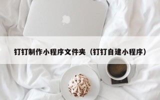 秦皇岛钉钉制作小程序文件夹（钉钉自建小程序）